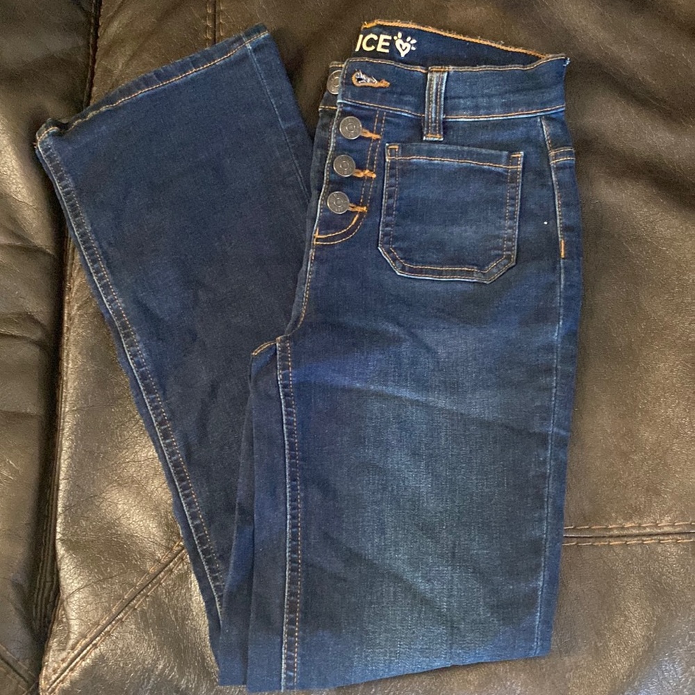 Justice, girls Bootcut jeans dark wash (14 in girls)